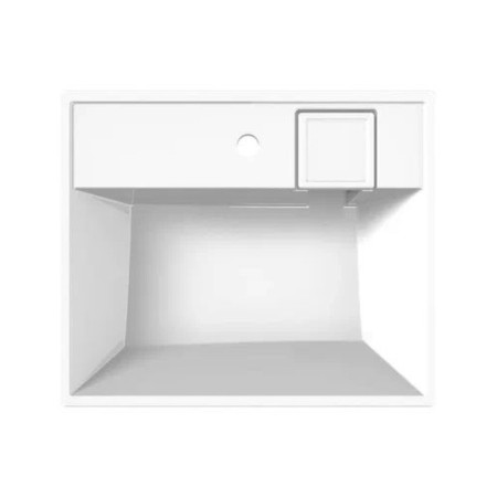 Sink over the washing machine Uperwood NAOMI, 60x50 cm, white-2