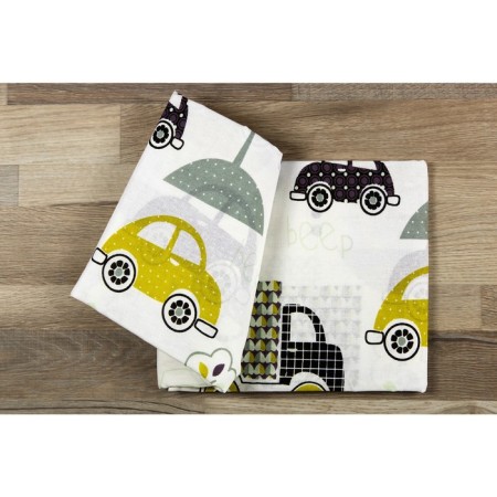 Sheet, size 150 × 210 cm, print city