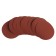 Circle of abrasive grinding under the "Velcro" tundra, 125 mm, p600, 10 pcs.