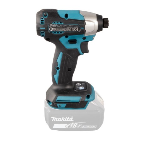 Makita DTD157Z drill-shuruvrust, 18 V, 1300/4100 rpm, 140 Nm, without battery/ZU-2