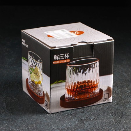 Glass glass on the stand "Thorne", 250 ml-3
