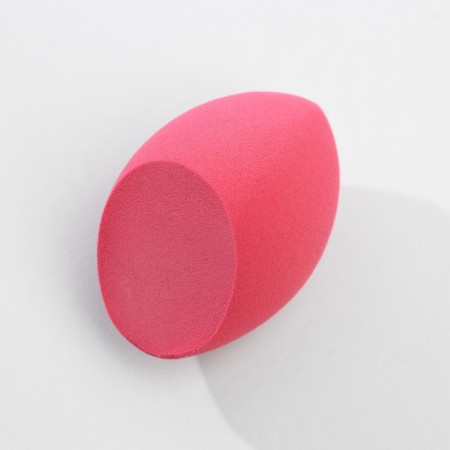 Sponge fireplace in the makeup Brack-Stacan container, latex, pink color-3