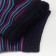Women's terrible socks shortened, blue color, size 23-25