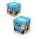 Folding box “Happy New Year. Blue Tractor ”, New Year, size 20 × 20 × 20 cm.