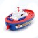 Children's ship "Fire boat", works from batteries, splashes water