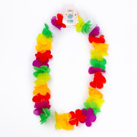 Hawaiian necklace "Double Flower"-2