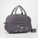 Sports bag with lightning, external pocket, long belt, gray color