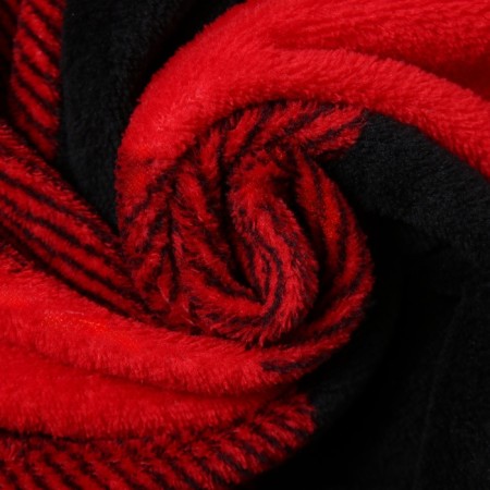 Black-Krasn Ethel Black Black Cell 150*200 cm, 100% p/e, coral-flis 220 g/m2-2
