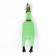 Brying toy "Bluming chicken" for dogs, 28 cm, green