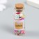 Glitter in the jar "Rainbow Smiley in love" set 6 grams 5x2x2 cm