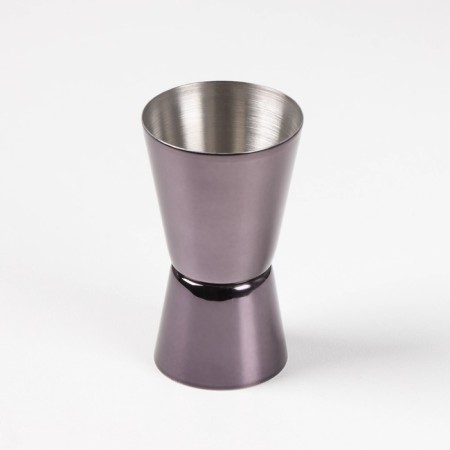 Dzhigger Dolyana Metallic, 15/30 ml, stainless steel, dark gray color-1