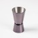 Dzhigger Dolyana Metallic, 15/30 ml, stainless steel, dark gray color