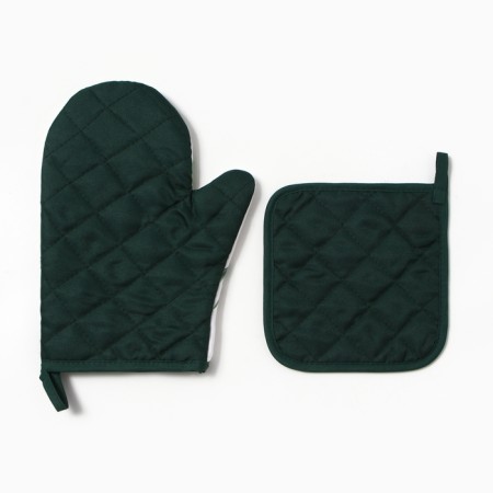 Kitchen "peonies" mittens-seizure 20x27cm, severity 17x17cm 100% p/e-2