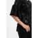 Female blouse, size 42, black color