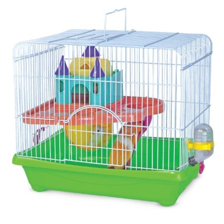 Triol N YD-301 cell for small animals, Mix flowers, 35*26*31 cm-2