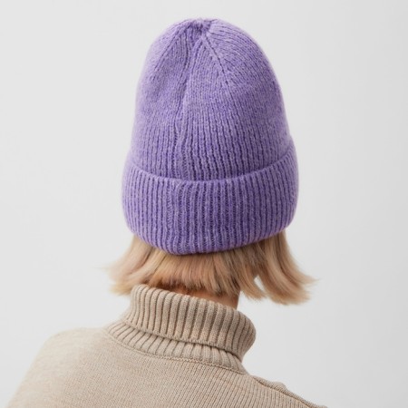 Women's hat minku, purple color, rr 56-58-2