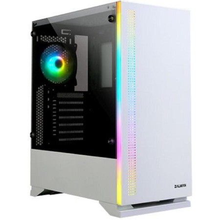 Zalman S5 case, without PSU, ATX, MIDI-Tower, White