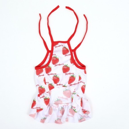 Strawberry dress ", s (ds 25, og 35 cm), white-6