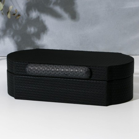 Black Pattern jewelry box for jewelry, set of 2 pcs.-10