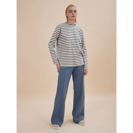 Women's longing, size l, jeans color-6