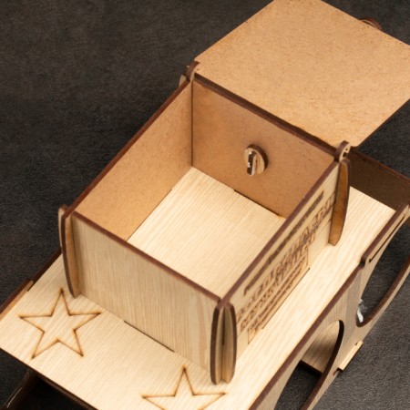 Gift box "Tank", 24.5 x 12 x 15.5 cm, dump truck-5