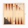 Narts "Labart", wooden board 39 x 39 cm, with a field for playing checkers