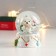 Souvenir Polystone Water Ball "Eagle in a hat, with a wreath" D = 6.5 cm 8x6.5x6.5 cm