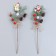 Wooden decor on the New Year's stick 40 × 15 × 3 cm, mix