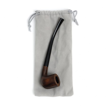 Cooling tube for tobacco "Commander premium", classic, red sandalwood, length 17-6