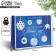Package Gift New Year Laminated "Happiness", New Year's balls, MS 18 x 23 x 10 cm, New Year