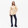 Women's shirt minku: casual collection beige color, pr 44
