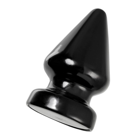 Anal plug Toyfa Popo Pleasure Draco β, cone, PVC, 115x210 mm, black color-4