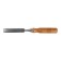 LOM chisel, wooden handle, 18 mm