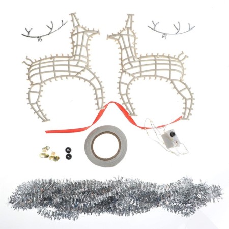 New Year's nightlight - DIY jewelry "Deer"-1