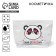 Cosmetic bag of transparent PVC 21 x2 x14 cm "The most unprivant"