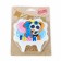 Candle for the cake "1 year", panda, 8 cm