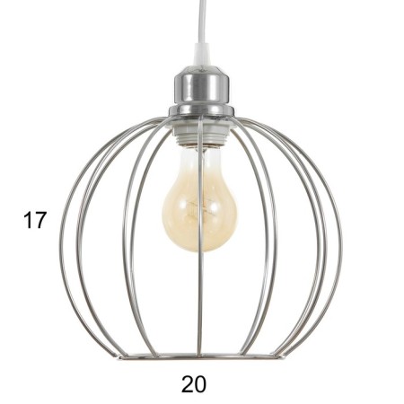 Bayerlux lamp "Batista" 3x40W E27 chrome 37x37x90cm-6