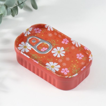 Casket Metal "Flower Motives" mix 10x6.5x3 cm-3