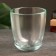 Flower pot with pallet No. 3 "Aleb" Transparent, 1 liter
