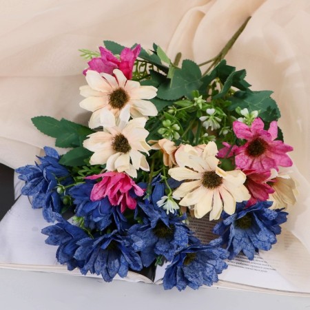 Bouquet "Chamomile Decorative Color" 5x25 cm, mix-3