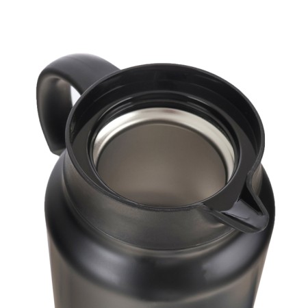 Thermos-coffeery, 1 l, with a strain, retains heat up to 12 hours, black-3