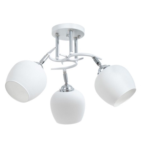Ava chandelier 3he27 40W Belo-chromium 50x50x27 cm Bayerlux