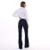 Women's jeans, dark blue color, size 44 (W27 L32)