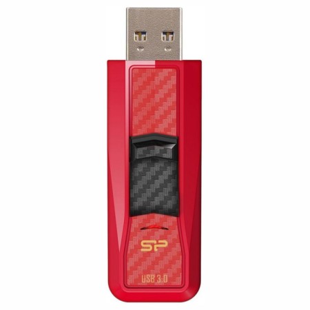 USB flash drive 32 Gb Silicon Power Blaze B50 Red Carbon USB 3.0