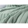 A set with a veil "Michael", size 230x250 cm, 50x70 cm - 2 pcs, emerald color