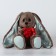 Soft toy "gentleman LU", hare