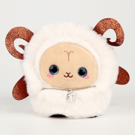 Soft toy - zodiac "Create your decoration. Aries ", with a pendant-2