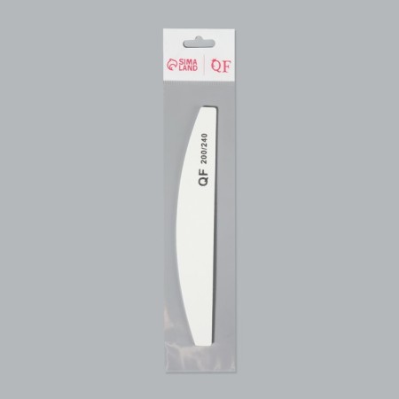 File - emery, abrasiveness 200/240, 18 cm, white color-3