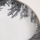 Pisage plate, d = 24 cm, porcelain