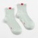 Women's socks minku "hearts", mint color, size 36-39 (23-25 ​​cm)